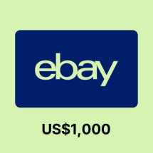 이베이 US$1,000 상품권